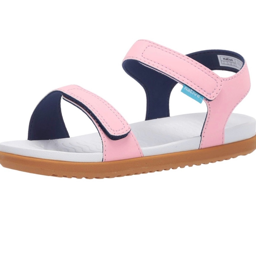 Native Kids Pink Charley Sandals Toddler Sz 6